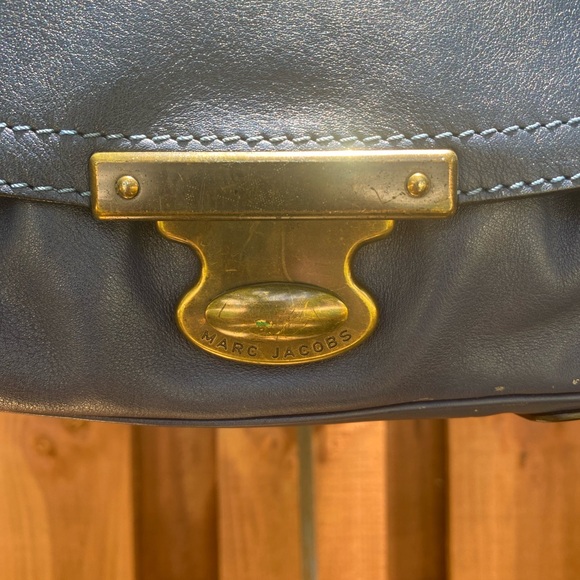 Marc Jacobs Navy Blue Small Shoulder Bag - Picture 6 of 7